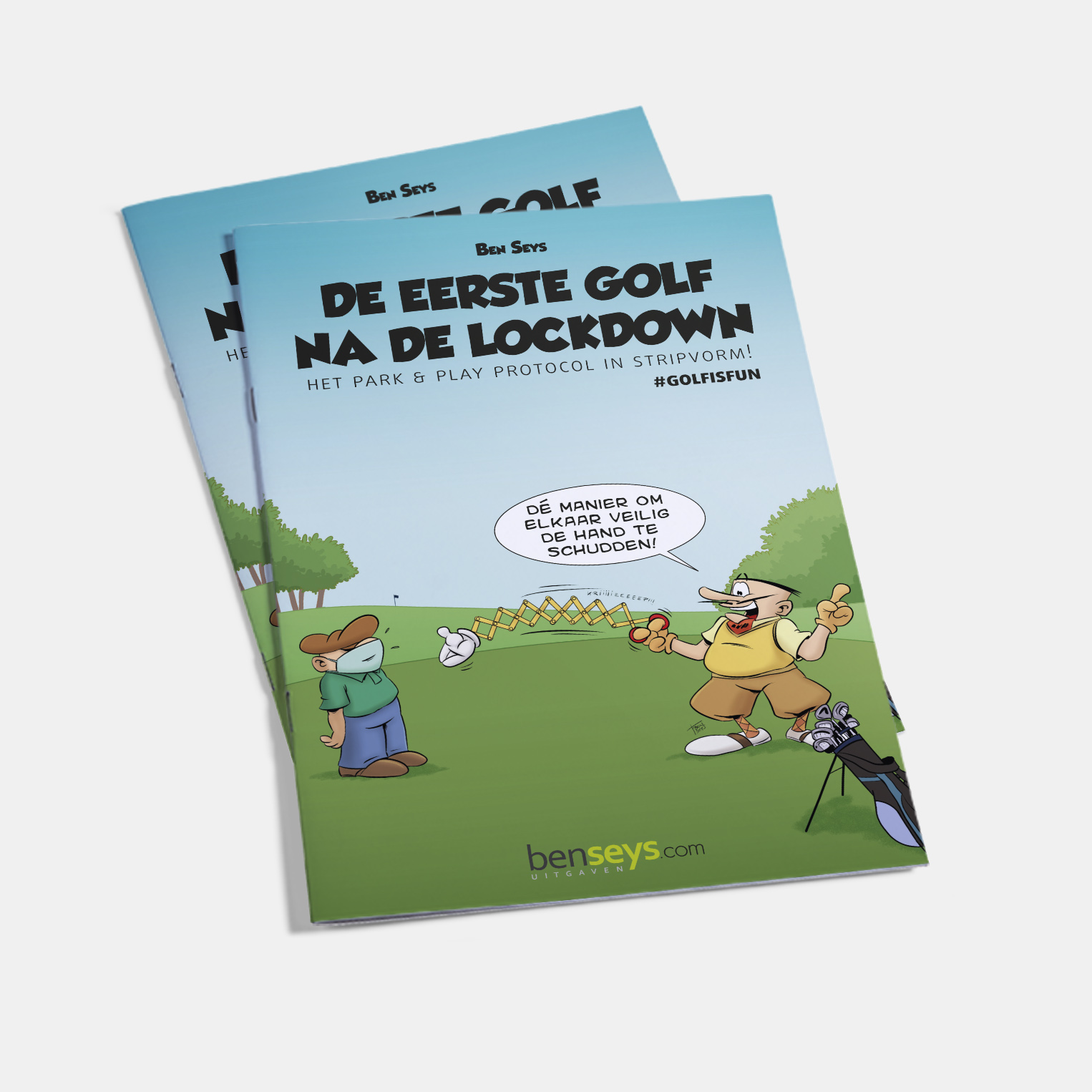 De eerste Golf na de lockdown Het park& Play prototcol by Ben Seys